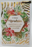 karnet B6 urodzinowy WSZYSTKIEGO CO NAJPIĘKNIEJSZE I NAJLEPSZE 011