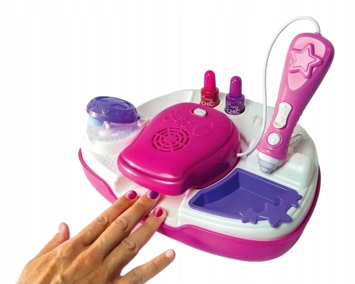 ZESTAW STUDIO PAZNOKCI DLA DZIEWCZYNKI CRAZY CHIC zdjęcie 4