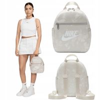 PLECAK DAMSKI NIKE MAŁY PLECACZEK BEŻOWY KREMOWY MIEJSKI MINI SPORTOWY