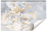 Fototapeta ABSTRAKCJA Kwiaty Betonowa Ściana Mural 270cm x 180cm