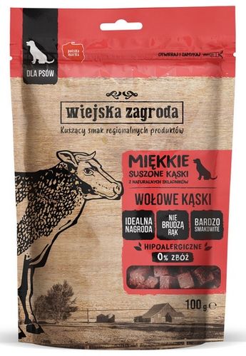 Wiejska Zagroda Przysmak Kąski - Wołowina 100G na Arena.pl