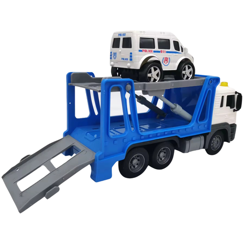 Interaktywna Ciężarówka Z Hakiem I Lawetą Światła Dźwięki Ruchome Elementy na Arena.pl