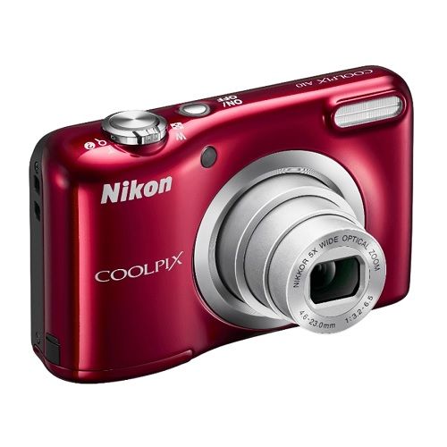 Aparat Nikon Coolpix A10 czerwony na Arena.pl