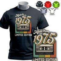 KOSZULKA T-SHIRT MĘSKI - Classic Kaseta NA 50 URODZINY - XL