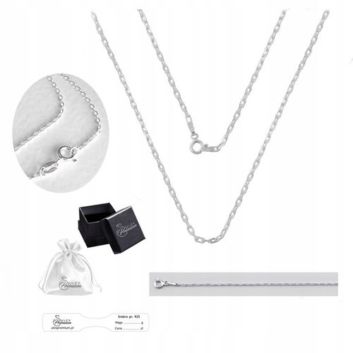 Łańcuszek ANKIER srebro pr. 925 do Zawieszek Krzyżyków | 70 cm x 1,5 mm na Arena.pl