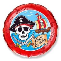 balon foliowy pirackie party 18" jack sparow morze