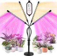 Lampa do uprawy roślin doniczkowych, 100 diod LED ściemnialna USB PKBD