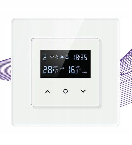 Inteligentny Termostat Zwierny Piec Bojler 3A Biały ZigBee TUYA PSMART na Arena.pl