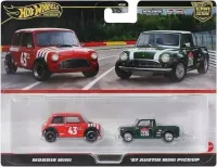 Hot Wheels Premium - Morris Mini i '67 Austin Mini Pickup - HBL96 JBK97