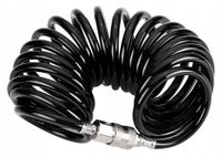Przewód wąż ciśnieniowy pneumatyczny spiralny do powietrza 6.5x10mm, 15m