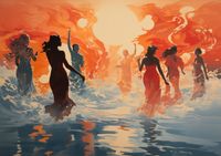 Plakat 42x29,7cm Taneczny Żar