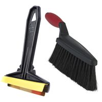 skrobaczka do szyb mosiężna murska 575 + szczotka do śniegu vikan miękka