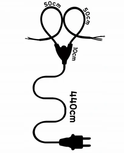 Halogen LED Statyw Budowlany Roboczy Naświetlacz 100W Z Długim Przewodem 5m na Arena.pl