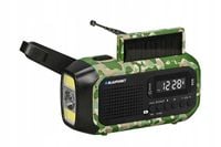 Radio ALARMOWE AM, FM Blaupunkt ER20 LATARKA DYNAMO SOLARNE POWERBANK sos