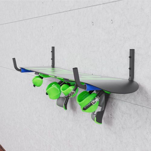 UCHWYT ŚCIENNY NA NARTY DESKĘ DRABINĘ ROWER DREWNO na Arena.pl