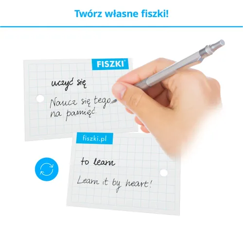 Fiszki In Blanco. 100 Kartoników W Kratkę na Arena.pl