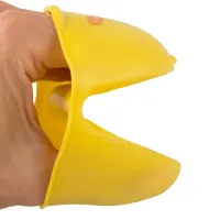 Silikonowa rękawica kuchenna łapka chwytak żaroodporna ochrona kurczak