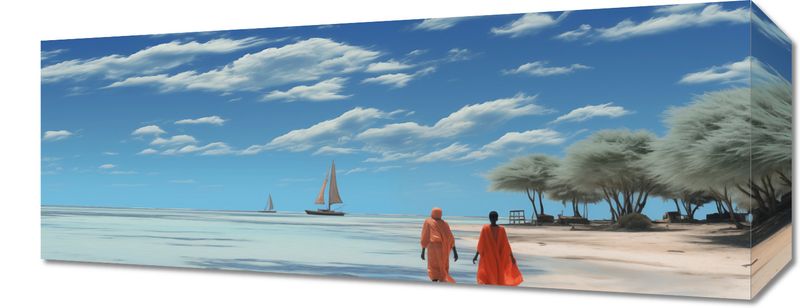 Obraz 50x20cm Spokój w Piaskach zdjęcie 1