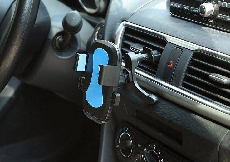 Uchwyt samochodowy do telefonu do kratki zdjęcie 2