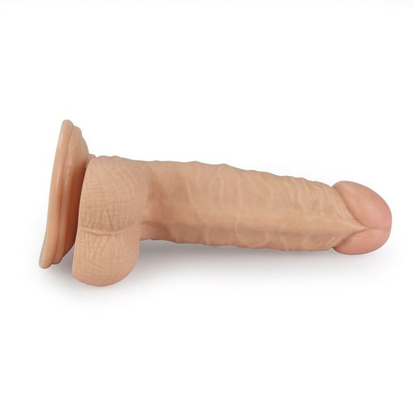Dildo Z Przyssawką Real Extreme 17,5Cm Lovetoy zdjęcie 3