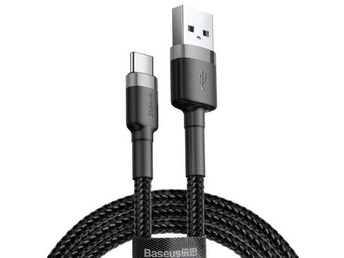 Baseus Kabel USB-C 3A 1M grey black na Arena.pl