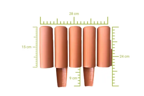 Minipalisada 2,8 mb ceglasty na Arena.pl