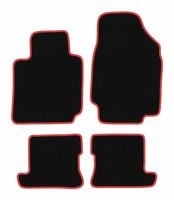 Dywaniki welurowe CARLUX-RED do Nissan Micra K12 CC Cabrio 2003-2010