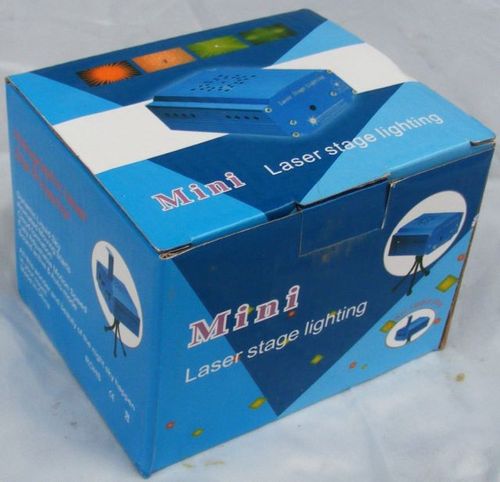 Projektor laserowy 3D mini laser stage lighting na Arena.pl