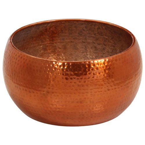 Stolik kawowy w kolorze mosiądzu, Ø55x28 cm, aluminium na Arena.pl