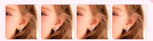 KOLCZYKI KÓŁKA motyle srebrne DLA DZIEWCZYNKI STAL CHIRURGICZNA 316L na Arena.pl