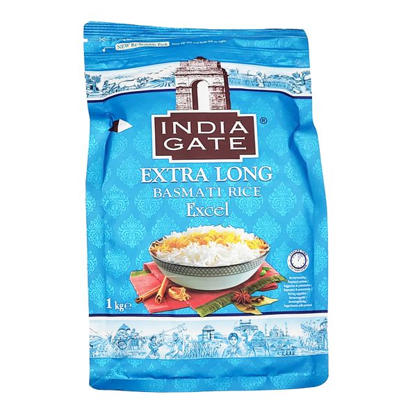 Ryż basmati super długi Excel India Gate 1kg zdjęcie 1