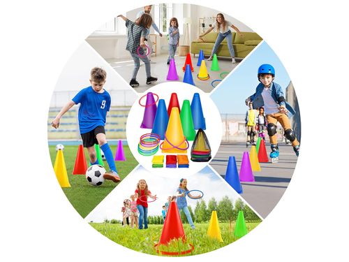 DLA DZIECI GRA ZRĘCZNOŚCIOWA  OBRĘCZE WORECZKI DLA DZIECI na Arena.pl