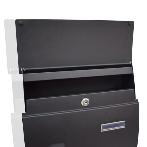 SKRZYNKA POCZTOWA NA LISTY MODERN DESIGN GRAFITOWA 14411 na Arena.pl