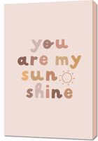 Obraz 60x90cm Wzory dla Dzieci, Dziewczynki Do Pokoju - Sunshine