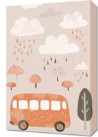 Obraz 40x60cm Wzory dla Dzieci, Dziewczynki i Chłopca - Busik