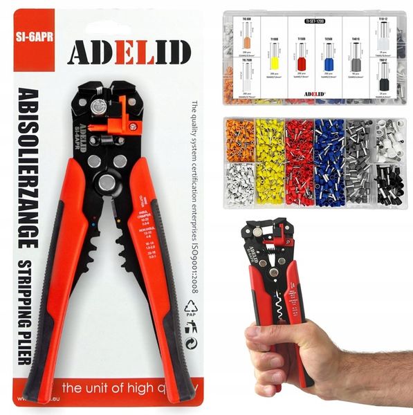 ZACISKARKA KONEKTORÓW KOŃCÓWEK ŚCIĄGACZ IZOLACJI zdjęcie 5