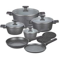 zestaw 12 elem. garnków marmurkowych klausberg kb-7832