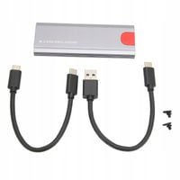 ADAPTER DYSKU KIESZEŃ NA DYSK SSD M.2 OBUDOWA M.2 PCIE NVME M KEY SSD