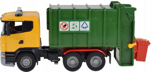 AUTO SAMOCHÓD DUŻA ŚMIECIARA NAPĘD RUCHOME ELEMENTY KLAPA DRZWI DLA DZIECI na Arena.pl