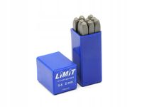 Stemple cyfrowe LIMIT 2 mm - zestaw cyfr 0-9