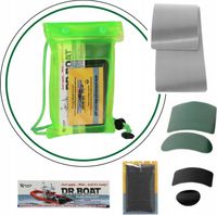 Zestaw Naprawczy Klej PCV Płynna Łata +6Łat+Siatka Do Deski SUP PONTONU PVC