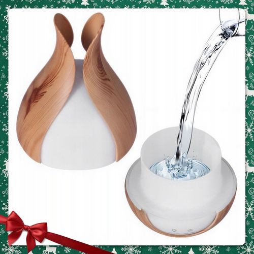 NAWILŻACZ POWIETRZA DYFUZOR ZAPACHOWY AROMATERAPIA LAMPKA NOCNA DLA na Arena.pl