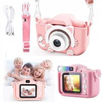 Kreatywne Fotografie: Aparat Cyfrowy z Uroczym Kotem 40MP/1080p POLARX PL