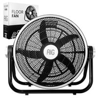 WENTYLATOR PODŁOGOWY CYRKULATOR PRZEMYSŁOWY WIATRAK DUŻY 50 CM i MOCNY 80W