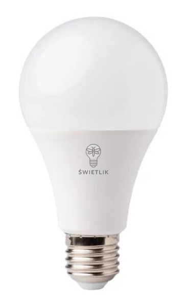 żarówka led a60 e27 15w barwa biała ciepła zdjęcie 1