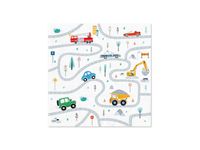 Serwetki, Auta - Pojazdy, 33 cm x 33 cm, 10 szt.