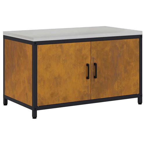 Szafka do przechowywania w kuchni z półką z drzwiami Rdzawy na Arena.pl