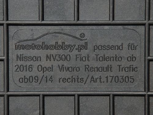 DYWANIKI GUMOWE DEDYKOWANE do Fiat Talento od 2016 na Arena.pl
