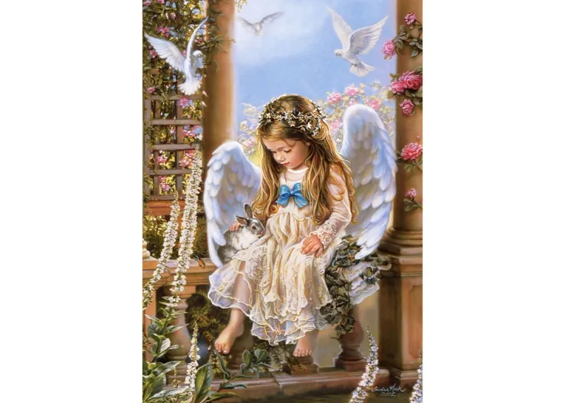 Puzzle 1500 elementów. Delikatna miłość zdjęcie 2