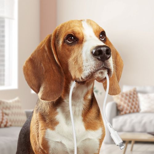 Kabel przewód do iPhone MFI USB-C - Lightning 30W 3A 1.2m czarny na Arena.pl